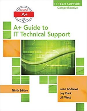 a guide to it technical support hardware and software 9th edition andrews solutions manual