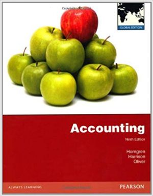 accounting global 9th edition horngren test bank