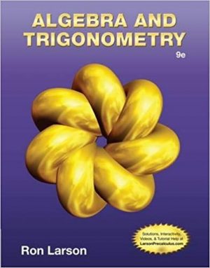 algebra and trigonometry 9th edition larson solutions manual
