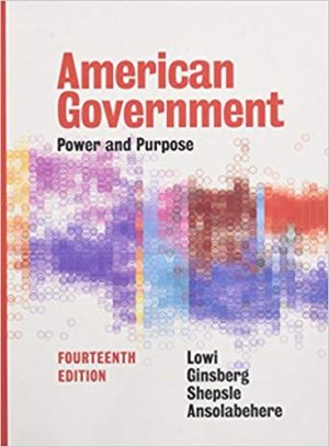 american government 14th edition ansolabehere test bank