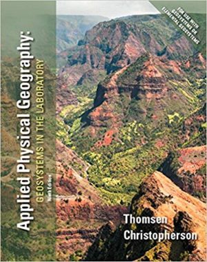 applied physical geography geosystems in the laboratory 9th edition christopherson solutions manual