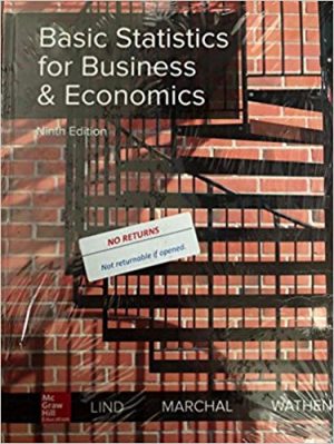 basic statistics for business and economics 9th edition lind solutions manual