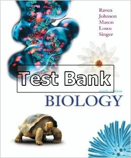 biology 9th edition raven test bank