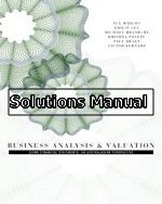 business analysis valuation using financial statements text and cases asia pacific edition 1st edition wright solutions manual