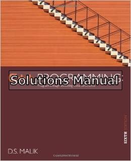 c programming program design including data structures 6th edition malik solutions manual