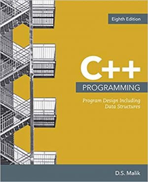c programming program design including data structures 8th edition malik solutions manual