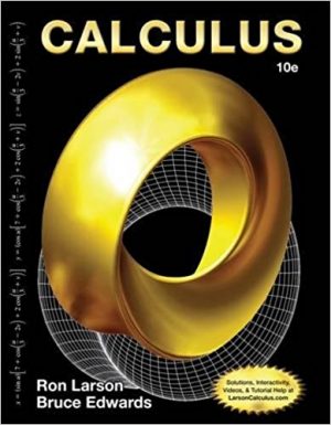 calculus 10th edition larson solutions manual