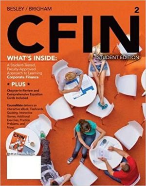 cfin 2 2nd edition besley test bank