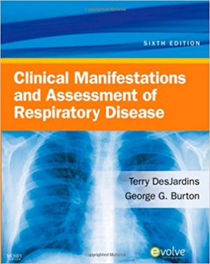 clinical manifestations assessment of respiratory disease 6th edition jardins test bank