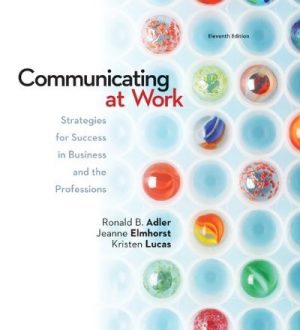 communicating at work principles and practices for business 11th edition adler test bank