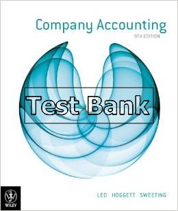 company accounting 9th edition leo test bank