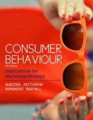 consumer behaviour implications for marketing strategy 7th edition quester test bank