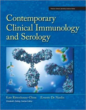 contemporary clinical immunology and serology 1st edition rittenhouse olson test bank