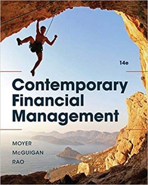 contemporary financial management 14th edition moyer solutions manual