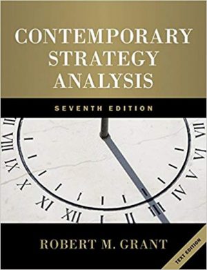 contemporary strategy analysis 7th edition grant test bank