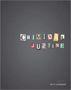 criminal justice 5th edition albanese test bank