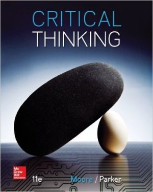 critical thinking 11th edition moore solutions manual