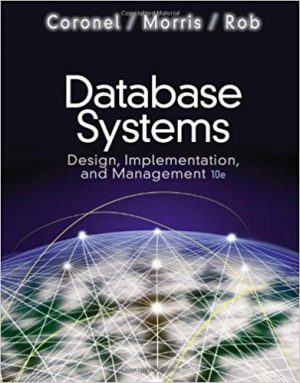 database systems design implementation and management 10th edition coronel test bank
