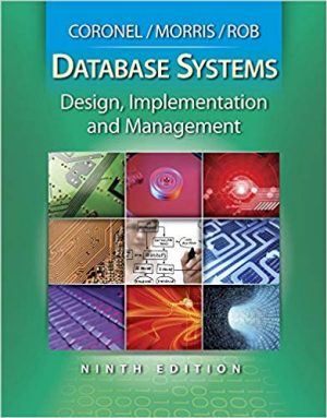 database systems design implementation and management 9th edition coronel test bank