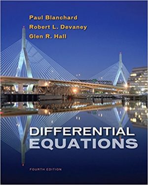 differential equations 4th edition blanchard solutions manual