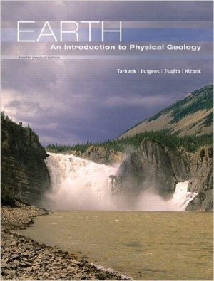 earth an introduction to physical geology canadian 4th edition tarbuck test bank
