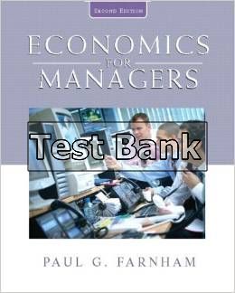 economics for managers 2nd edition farnham test bank