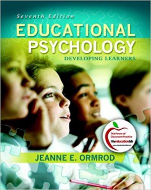 educational psychology developing learners 7th edition ormrod test bank