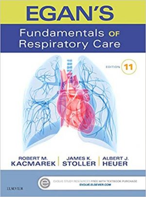 egans fundamentals of respiratory care 11th edition kacmarek test bank