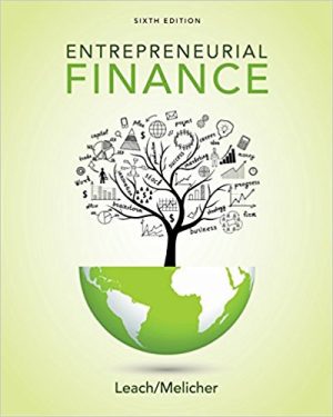 entrepreneurial finance 6th edition leach test bank