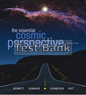 essential cosmic perspective 6th edition bennett test bank