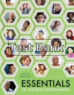 essentials of life span development 3rd edition santrock test bank