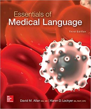 essentials of medical language 3rd edition allan solutions manual