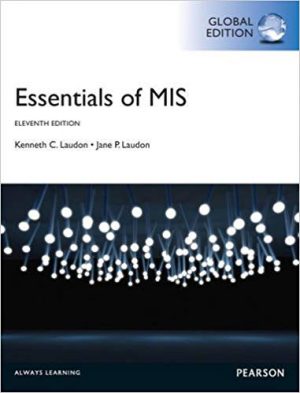 essentials of mis global 11th edition laudon test bank