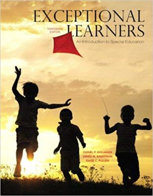 exceptional learners an introduction to special education 13th edition hallahan test bank