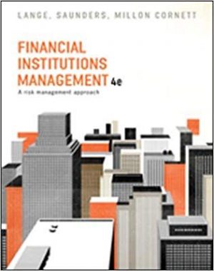 financial institutions management 4th edition saunders test bank