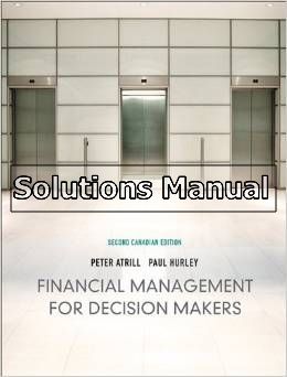 financial management for decision makers canadian 2nd edition atrill solutions manual