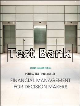 financial management for decision makers canadian 2nd edition atrill test bank