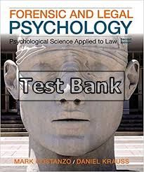 forensic and legal psychology psychological science applied to law 2nd edition costanzo test bank
