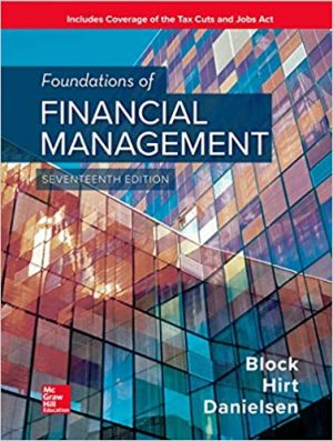 foundations of financial management 17th edition block test bank