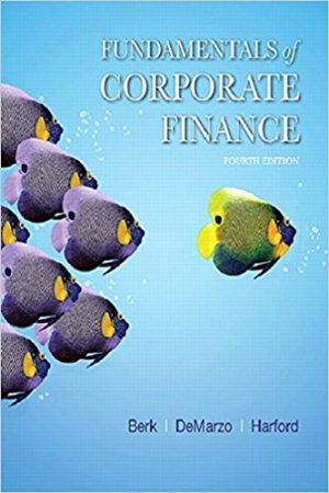 fundamentals of corporate finance 4th edition berk solutions manual