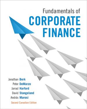 fundamentals of corporate finance canadian 2nd edition berk solutions manual