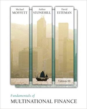 fundamentals of multinational finance 3rd edition moffett solutions manual
