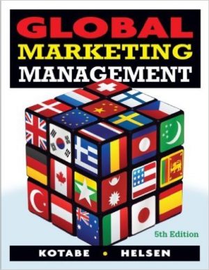 global marketing management 5th edition kotabe test bank