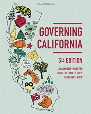 governing california in the twenty first century 5th edition anagnoson test bank