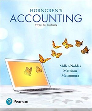 horngrens accounting 12th edition nobles solutions manual