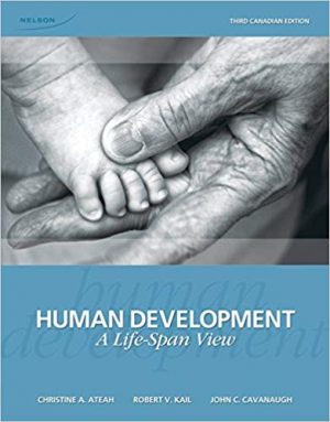 human development a life span view 3rd edition ateah test bank