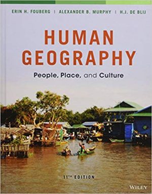 human geography 11th edition fouberg test bank