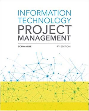 information technology project management 9th edition schwalbe test bank