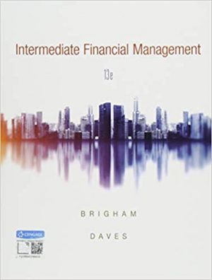 intermediate financial management 13th edition brigham solutions manual