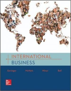 international business competing and cooperating in a global world 1st edition geringer solutions manual